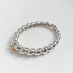 Load image into Gallery viewer, Hinged Tapered Rope Bracelet
