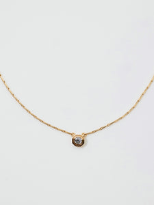 Amoret Diamond Necklace in 18k Yellow, 16"