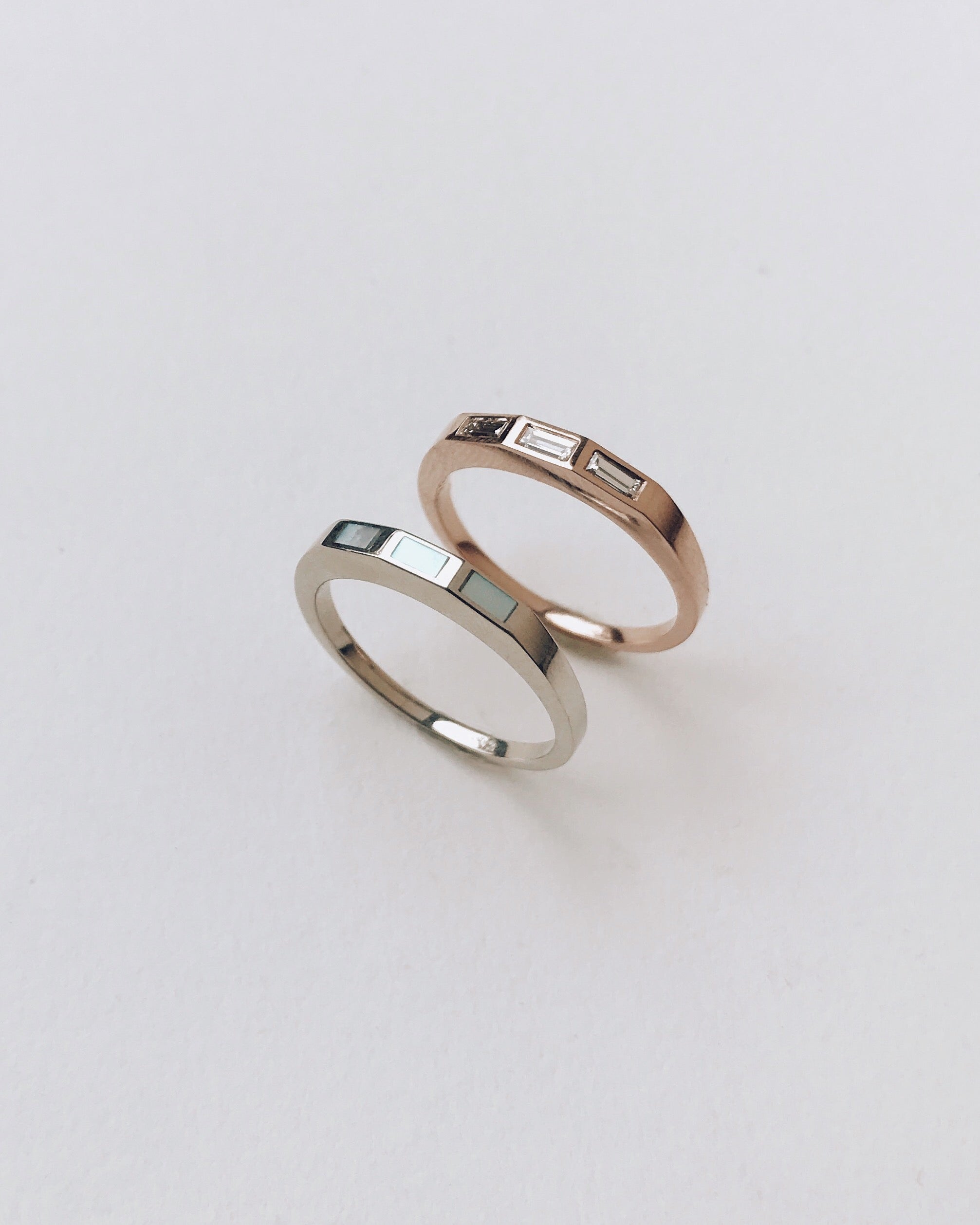 Stella Band with Mother of Pearl Inlay