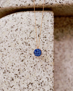Load image into Gallery viewer, Checkerboard Cameo Pendant
