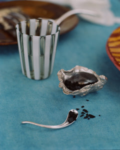 Sterling Oyster Shell Server and Spoon