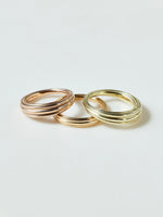 Load image into Gallery viewer, Tapered Fluted Band ~ Narrow
