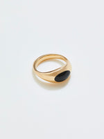 Load image into Gallery viewer, Pia No. 2 Ring with Wyoming Jade in 18k Royal, Size 7.5
