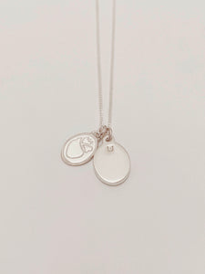 Small Enameled Heart Charm