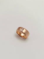 Load image into Gallery viewer, 20k Apricot Laing Band with Light Brown 1.03ct Argyle Diamond
